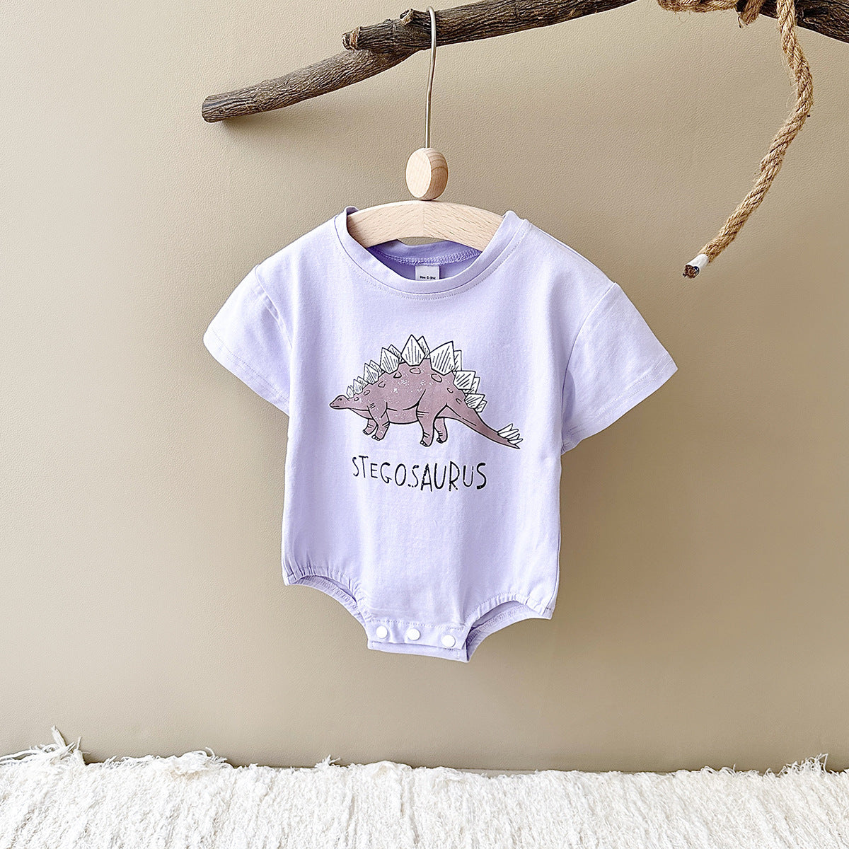 Dino Adventure Short-Sleeve Romper