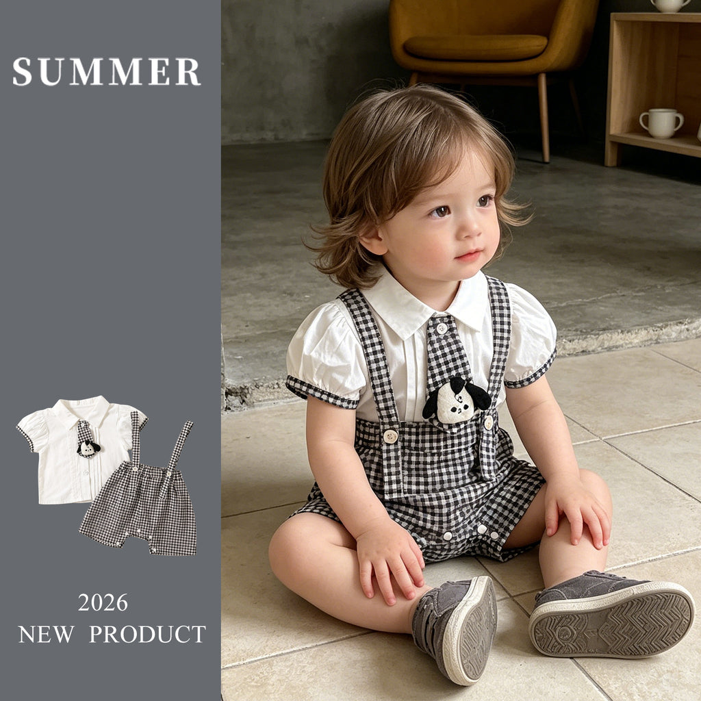 Baby Overalls Outfit Infant Clothing Set Baby