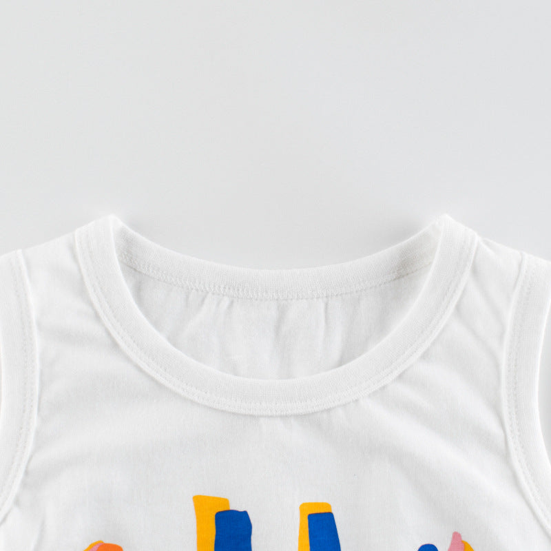 Soft Sleeveless Baby Vest