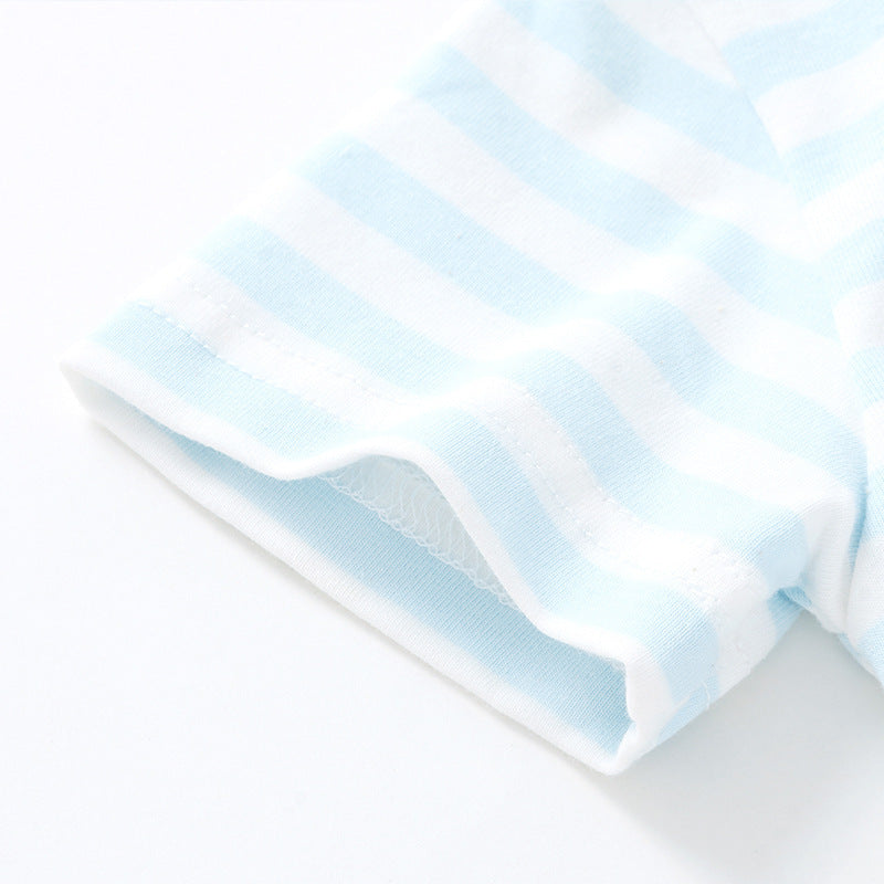 Soft Cotton Short-Sleeve Baby Tee