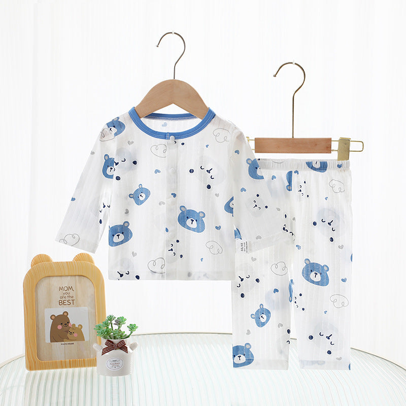 Dreamy Cotton Long-Sleeve Pajama Set