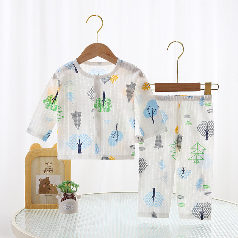 Dreamy Cotton Long-Sleeve Pajama Set