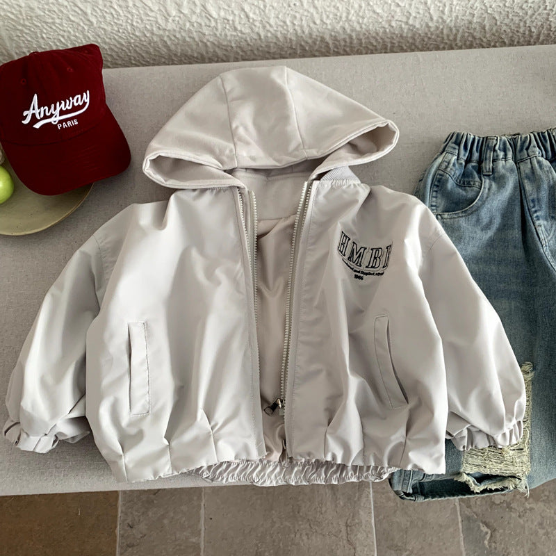 Versatile outerwear spring clothes baby girl