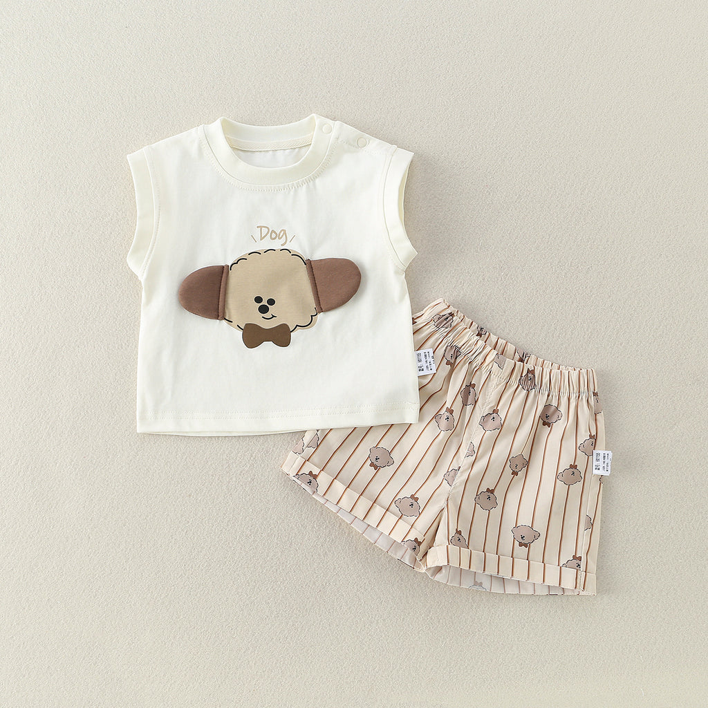 Baby Boy Lightweight Sleeveless Baby Girl Onesie