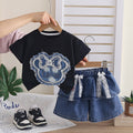 Baby clothes short sleeved two-piece set