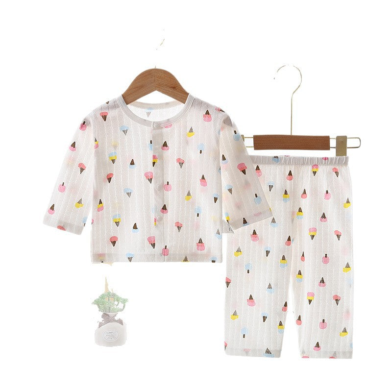 Dreamy Cotton Long-Sleeve Pajama Set