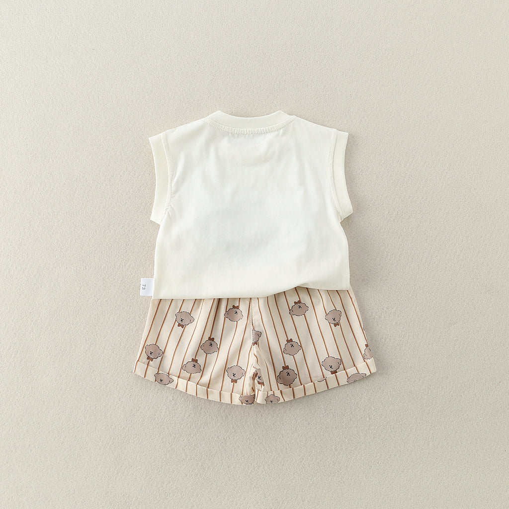 Baby Boy Lightweight Sleeveless Baby Girl Onesie