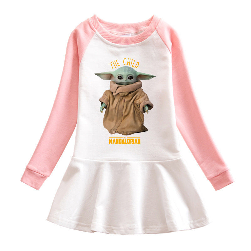 Yoda Baby Girl Dress