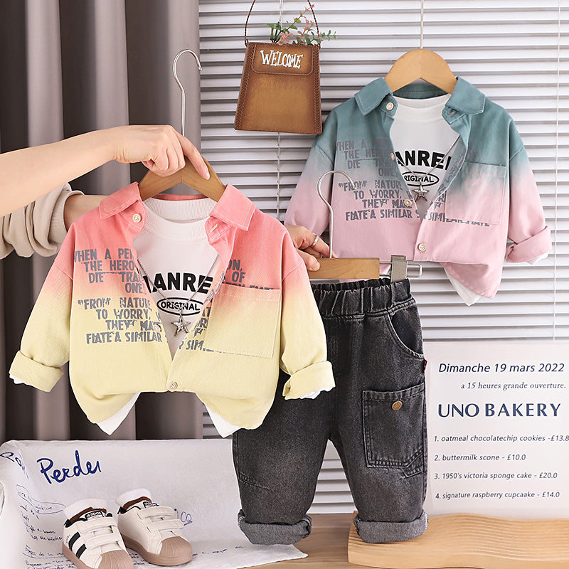 Ombre Warmth 3-Piece Baby Set
