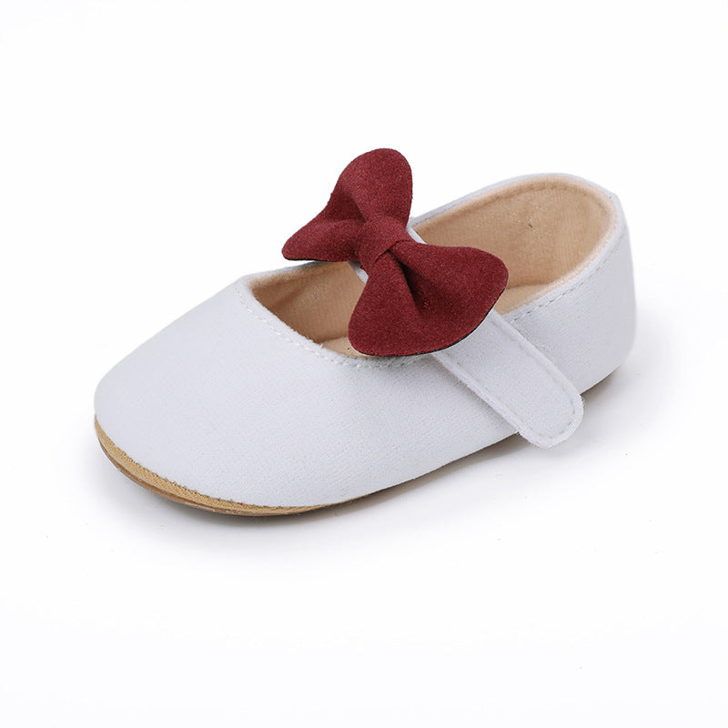 Soft-Sole Baby Girl First Steps Shoes