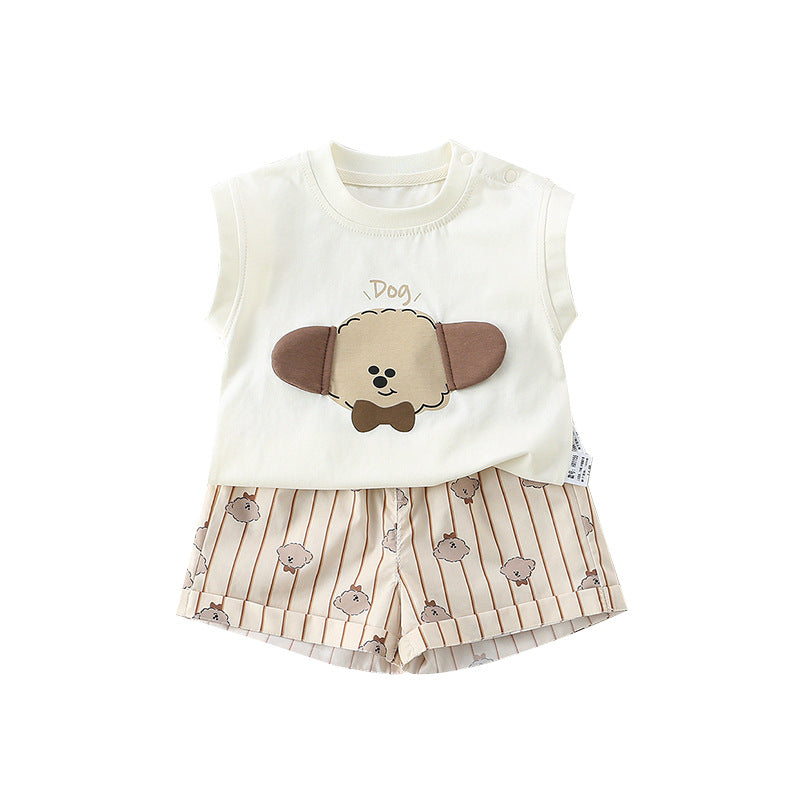 Baby Boy Lightweight Sleeveless Baby Girl Onesie