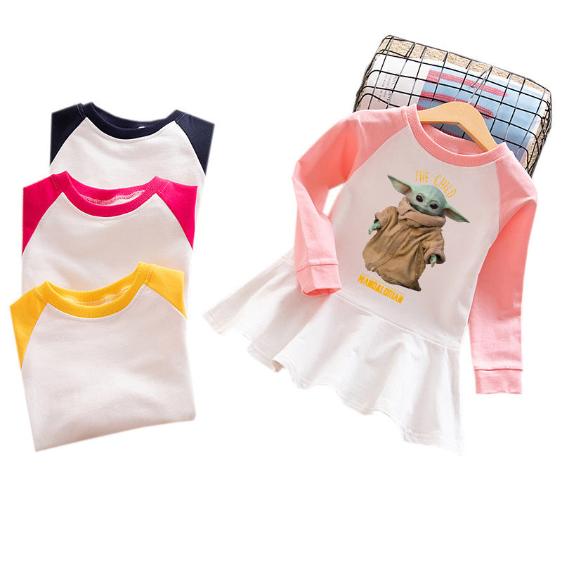 Yoda Baby Girl Dress