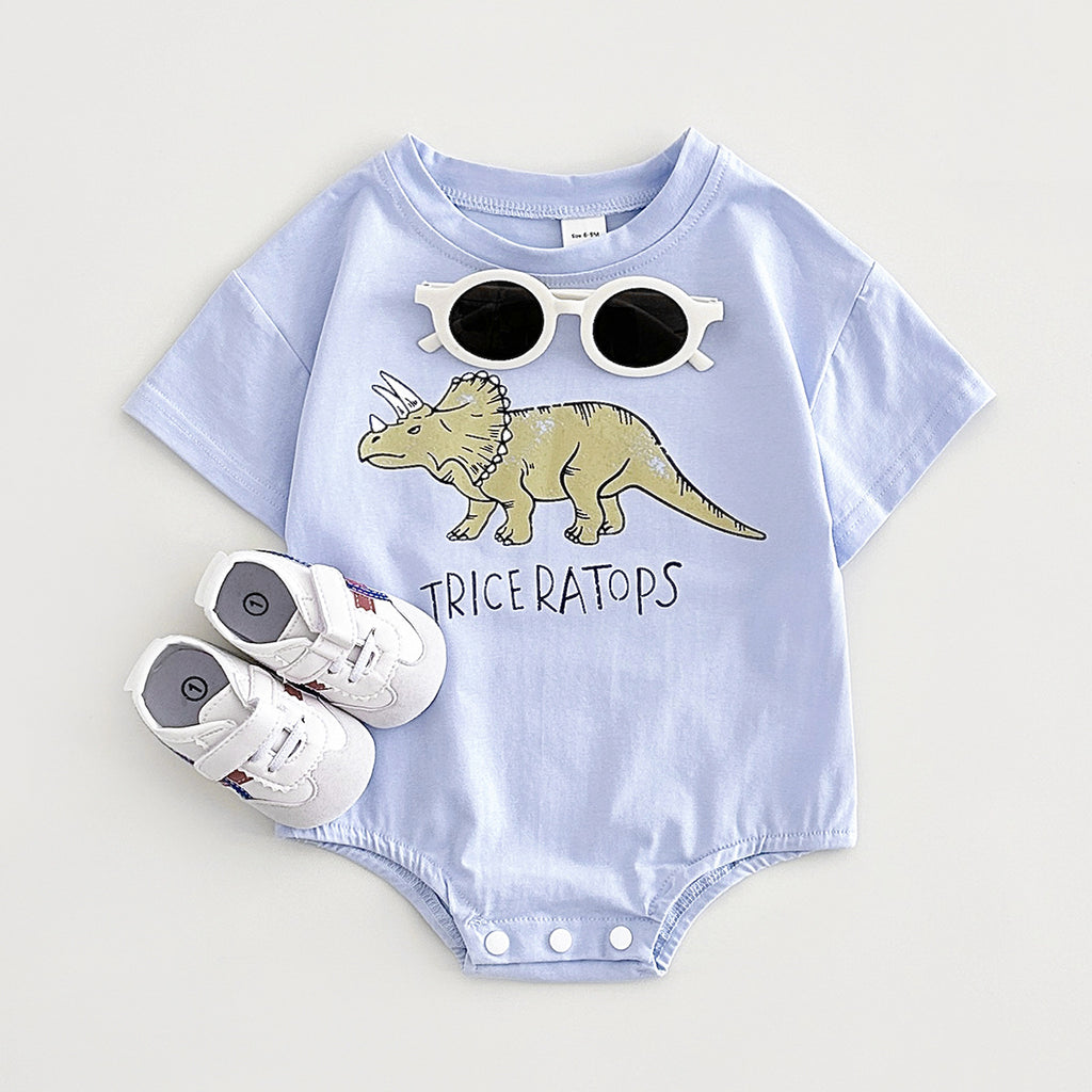 Dino Adventure Short-Sleeve Romper
