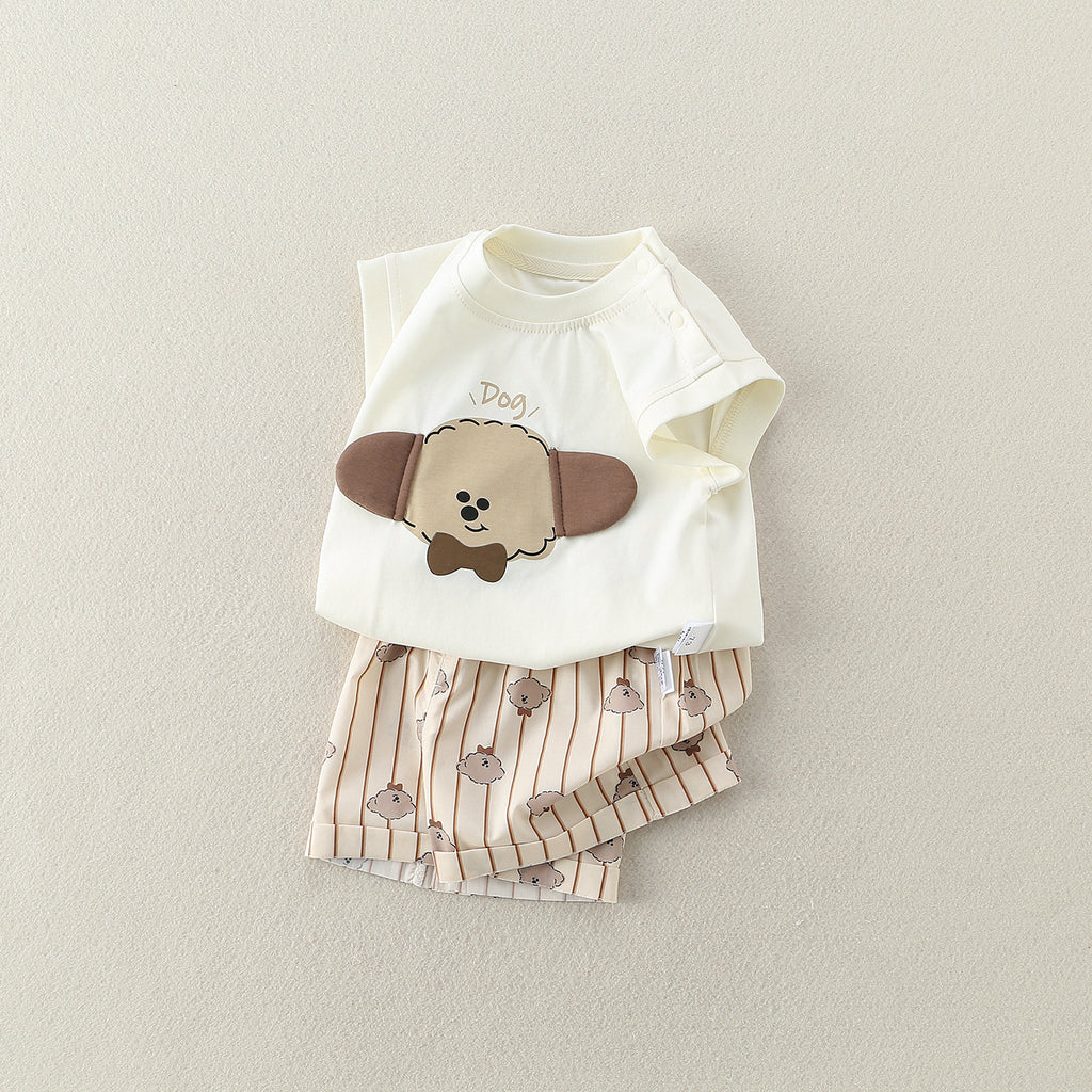 Baby Boy Lightweight Sleeveless Baby Girl Onesie