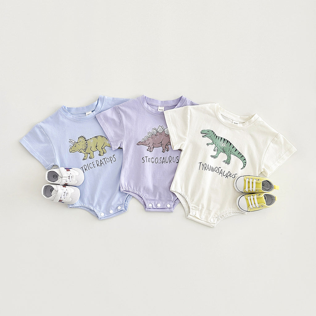 Dino Adventure Short-Sleeve Romper