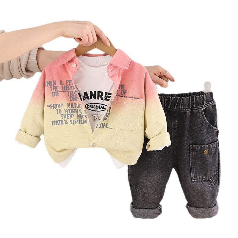Ombre Warmth 3-Piece Baby Set