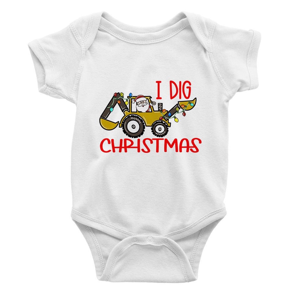 Baby Cozy Cub short sleeve cotton romper in a soft color, breathable and comfortable one-piece outfit for everyday wear.