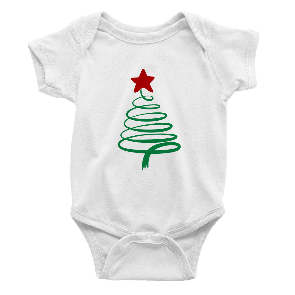 Baby Cozy Cub short sleeve cotton romper in breathable fabric, suitable for everyday wear, designed for 0-3 months.