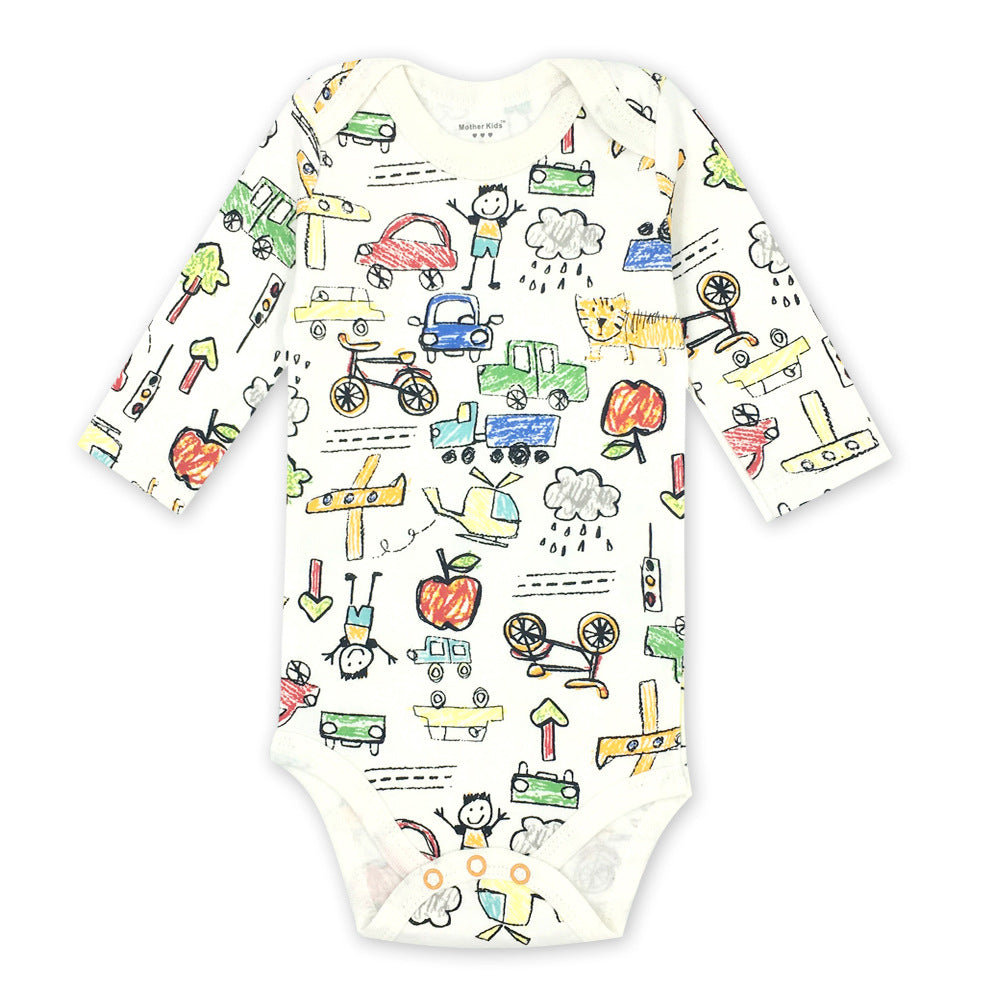 Navy blue Cozy Cub baby jumpsuit romper for 10-12 months, soft and comfortable one-piece clothing for infants.