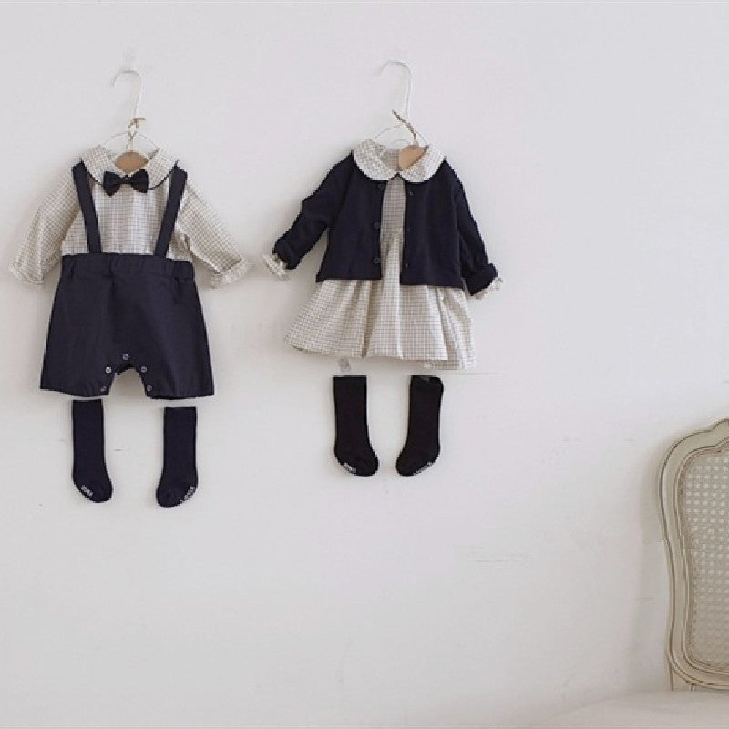 Cozy Cub baby romper jumpsuit in soft, comfortable fabric, featuring a one-piece design for everyday wear.