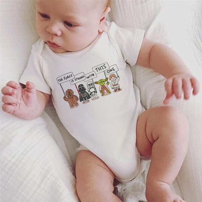 White Cozy Cub cotton baby romper, breathable and soft, designed for everyday comfort for nine-month-old infants.