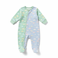 Cozy Cub baby footed pajamas in soft fleece, perfect for infants' sleepwear and comfortable everyday wear.