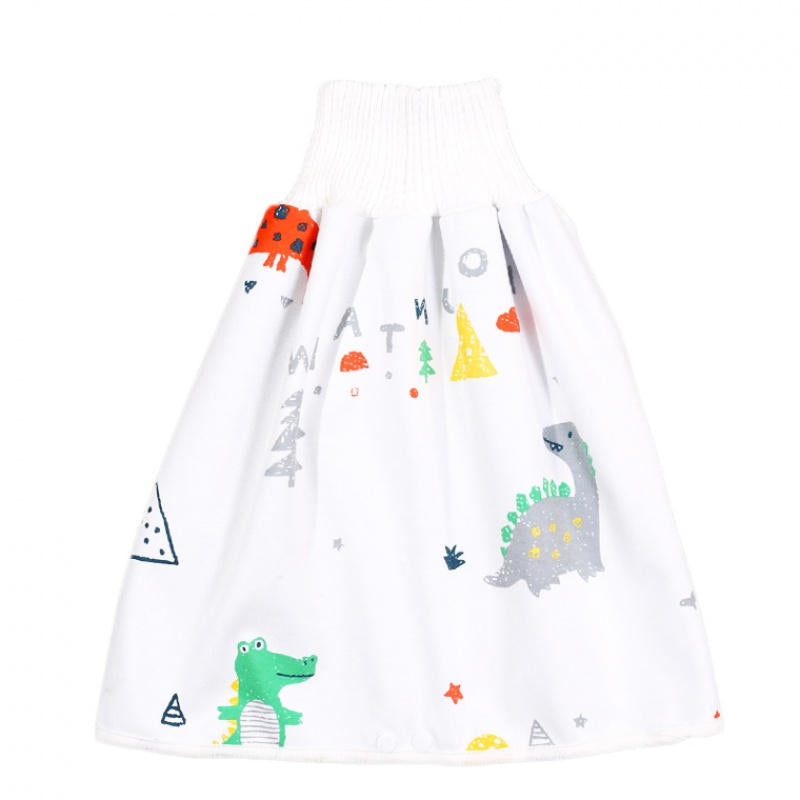 Cute layered diaper skirt for girls from Cozy Cub, featuring soft fabric and adorable animal-themed design, perfect for baby clothing.