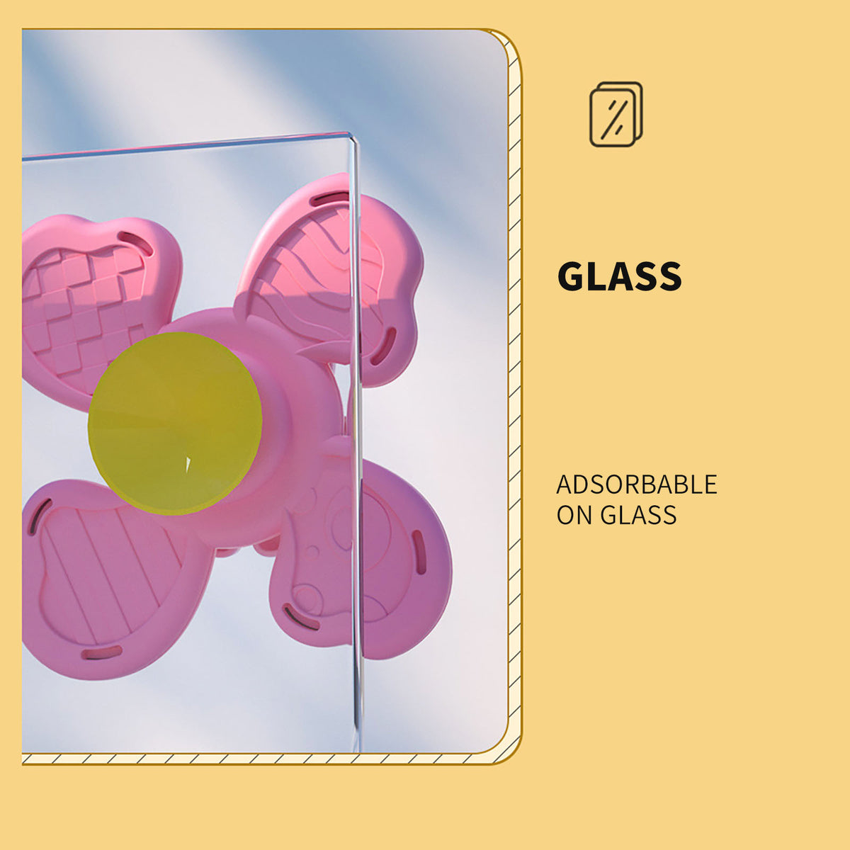 Cozy Cub baby bath spinner toy with animal hand spinner and suction cups for fun in the tub.