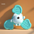 Cozy Cub baby bath spinner toy featuring animal hand spinner with suction cups for fun water play during bath time.