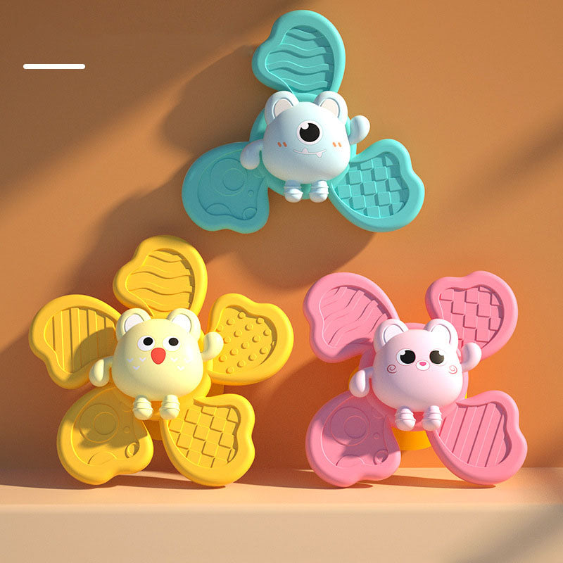 Cozy Cub baby bath spinner toy featuring animal hand spinner with suction cups for fun bath time play.