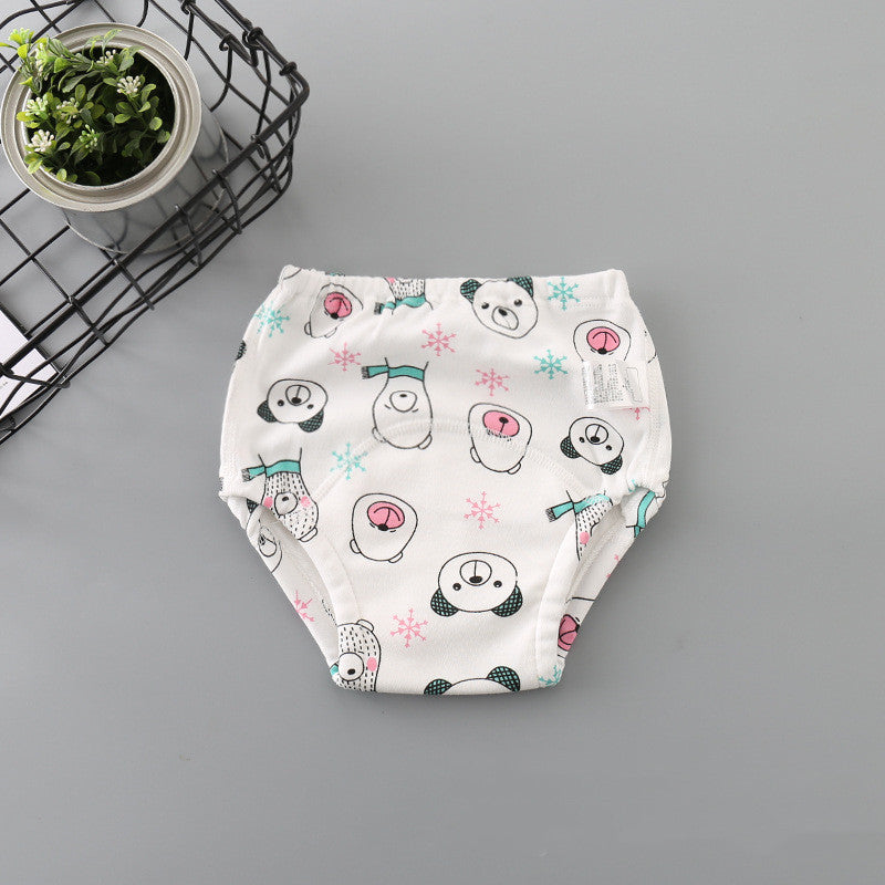 Cozy Cub newborn washable cotton cloth diaper with dinosaur print, soft reusable cloth nappy for babies.
