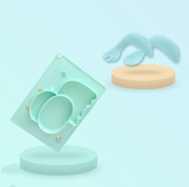 Pink Cozy Cub cartoon suction bowl, a silicone infant feeding dish with colorful character design and secure suction base.