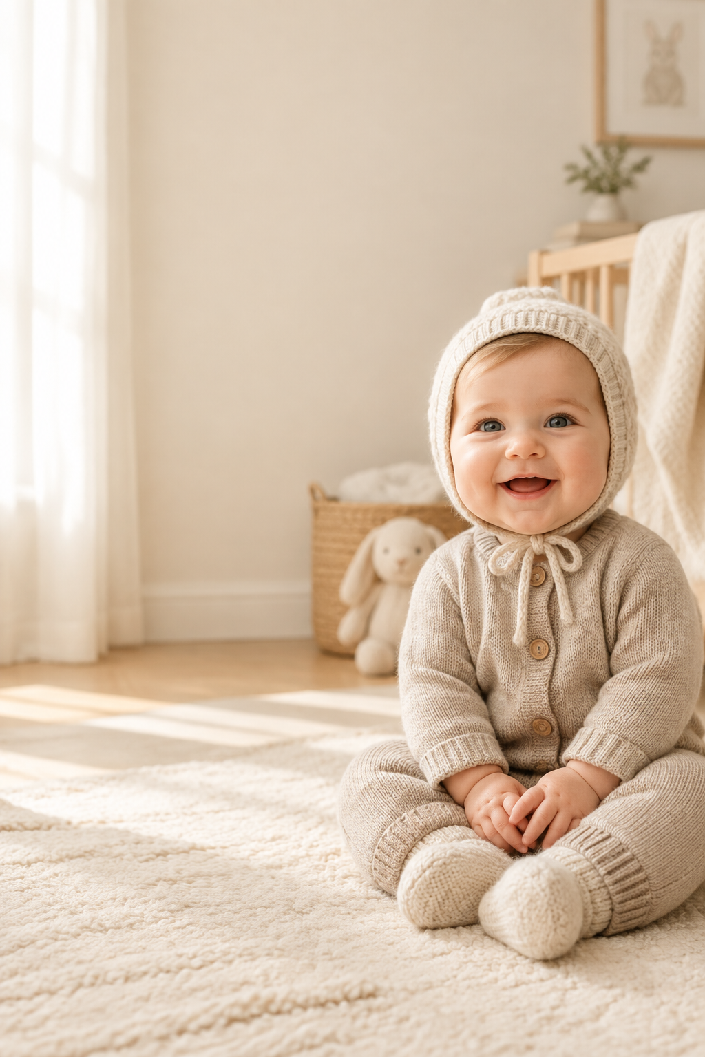 Baby wearing comfortable clothing