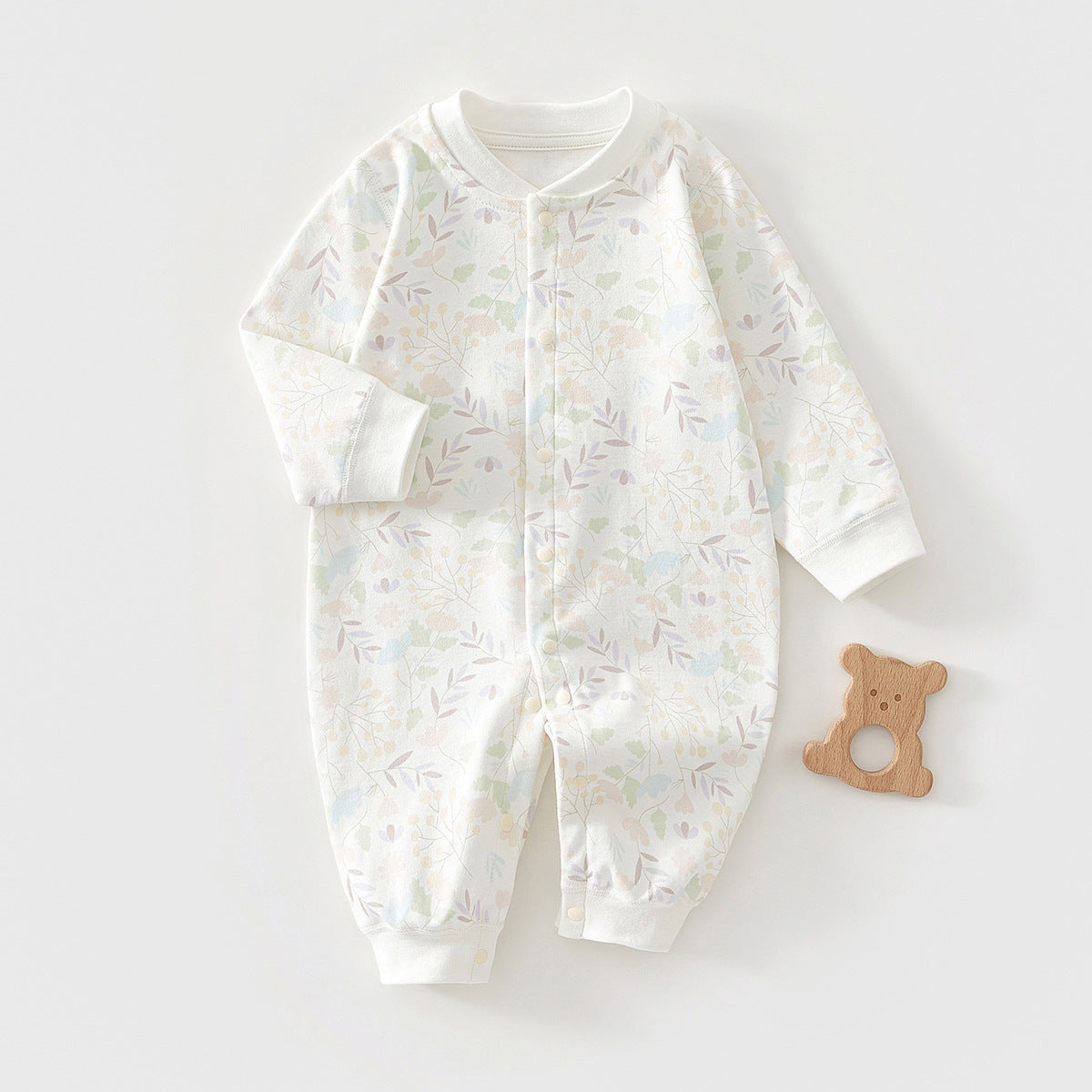 Unisex purple grape Cozy Cub Newborn Full Moon outfit by eprolo, soft celebration baby clothes for newborns.